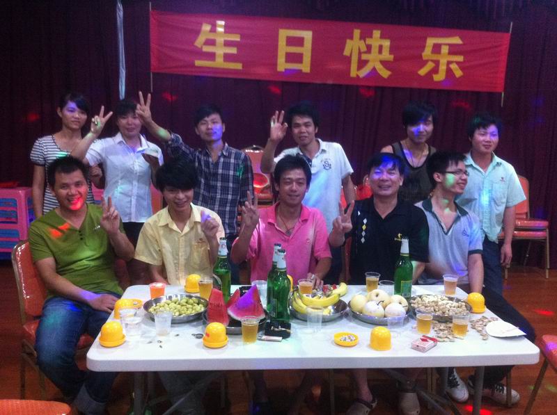 Longjoin employees birthday party in August